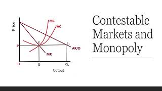 Theory of Contestable Markets [upl. by Jacobs]