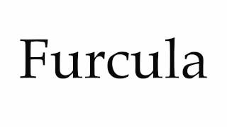 How to Pronounce Furcula [upl. by Ruff804]