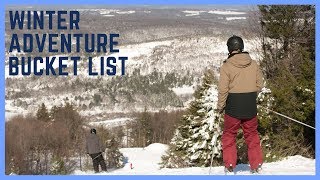 Winter Adventure Bucket List in the Pocono Mountains [upl. by Minny989]