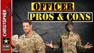 Pros and cons to being an Army officer [upl. by Reger]