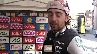 Ben Healy  Interview at the start  La Flèche Wallonne 2024 [upl. by Maher]