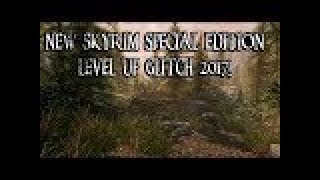 Skyrim Special Edition BEST WORKING XP GLITCH 2018 XBOX ONE PS4 NEW [upl. by Anirbus447]