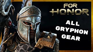 All Gryphon Gear Remastered  For Honor [upl. by Melentha]