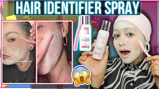 Viral Hair Identifier Spray 😱 for Shaving Face 🪒  is it worth🤑 Ronak Qureshi [upl. by Nolie329]