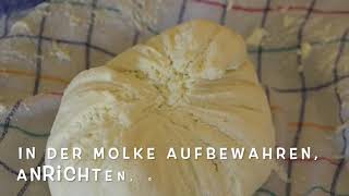 Mozzarella selber machen [upl. by Ariday]