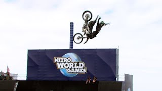 Harry Binks World First That Didnt Count  Nitro World Games 2018 [upl. by Yrohcaz]