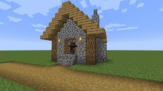 How to build a Minecraft Village Armorer House 114 plains [upl. by Zebada]