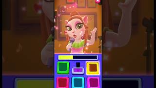 My talking angela singing 🎤🎶👩‍🎤 mytalkingangela2 trending shorts viralshort gaming memes cute [upl. by Barnes]