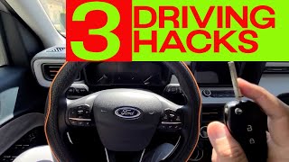 3 Driving Hacks Ford Maverick Hybrid XL XLT amp maybe Lariat too [upl. by Crabb]