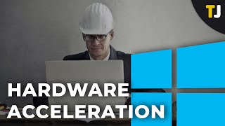 How to Enable or Disable Hardware Acceleration Windows 10 [upl. by Sew]