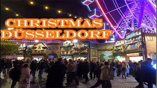 Weihnachtsmarkt Düsseldorf Ausflug nach Düsseldorf Deutsche Weihnachtsmärtke 2023 [upl. by Dorran477]