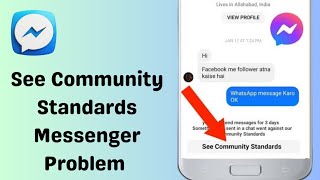 How To Fix Messenger Community Standards Problem Malayalam 2024 [upl. by Ofilia]