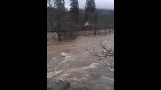 Flooding in Strathyre Scotland 2016 [upl. by Jimmie757]