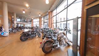 FPV Drone  Warrs HarleyDavidson Kings Road London [upl. by Brittney]