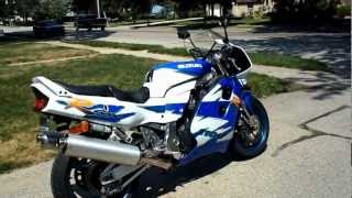 1995 GSXR 1100 8 1 2012 [upl. by Salvidor]