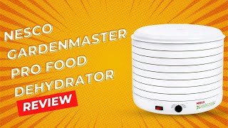 Nesco FD1018A Gardenmaster Pro Food Dehydrator Review [upl. by Callida]