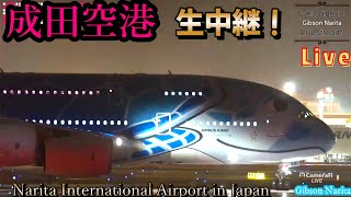 【20241010】🌃𓈒成田空港📸生中継【Live Narita international airport📸Live】【Gibson Narita】 [upl. by Teague]