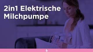 2in1 Elektrische Doppelmilchpumpe  Milchpumpen von Lansinoh [upl. by Aerdnuahs]