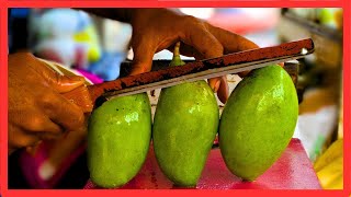 FRUIT NINJA of FRUITS  Amazing Fruits Cutting Skills  Indian Street Food In 2024 [upl. by Saideman]