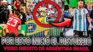 ¡EL MOMENTO EXACTO que hizo ESTALLAR TODO en BRASIL vs ARGENTINA [upl. by Barnaba]