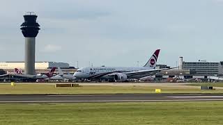 Boeing 787 Arrival To Terminal✈️  Biman Bangladesh😍 [upl. by Ellehcal135]