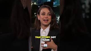 Mila Kunis Talking About Presents 😍 celebrity actress beauty celebrityfacts celebritygossip [upl. by Ennahgem]