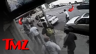 2 Chainz  CRAZY VIDEO of Rapper Being Robbed at Gunpoint  TMZ [upl. by Parnell]