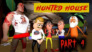 Hunted House Part 4 Mr meat and Jeff The Killer Gupta Ji Mishra Ji [upl. by Odnuges719]