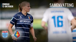 VEEL KANSEN OVER EN WEER🥵  Highlights PEC Zwolle  Telstar  Azerion Vrouwen Eredivisie  20242025 [upl. by Brandea113]