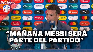 quotMESSI VA A JUGARquot 🔥SCALONI CANADÁ EL RIVAL EN SEMIS EL NIVEL DE ARGENTINA Y MÁS [upl. by Edmanda]