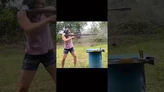 Lena Miculek runs a 50 BMG like a boss [upl. by Dickie]