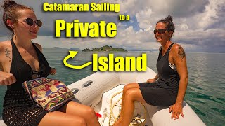 Sailing to an Offgrid private island in Belize [upl. by Hashim100]