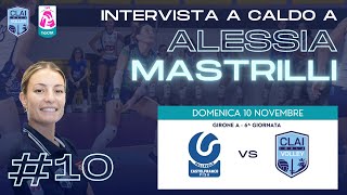 Intervista a caldo a Mastrilli Alessia 10  Clai Imola Volley 🩵🤍 [upl. by Rocky]