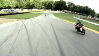 Lap around Mid Ohio 2011 72 Yamaha R5 350 racermov [upl. by Hadias]