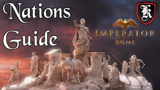 Imperator Rome Nations Guide  What Nation Should I Play As [upl. by Enecnarf]