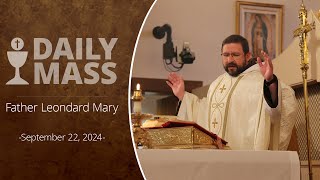 Catholic Daily Mass  Daily TV Mass  September 22 2024 [upl. by Adaha]