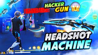 Hacker M1887 🔥🤯 OverPower Aqua Burst Skin Only Headshot Gameplay  Garena Free Fire [upl. by Isaiah]