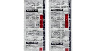 Allopuric 100 Tablets Allopurinol Tablets IP [upl. by Gehman]