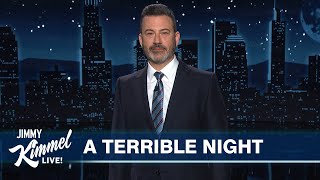 Jimmy Kimmel Reacts to Donald Trump Winning the Presidential Election [upl. by Ardnaz]