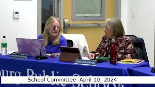 Lunenburg School Committee 41024 [upl. by Eadrahc]