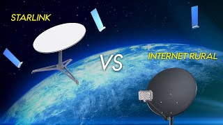 STARLINK vs INTERNET VIA SATÉLITE TRADICIONAL  QUAL A DIFERENÇA [upl. by Syah]