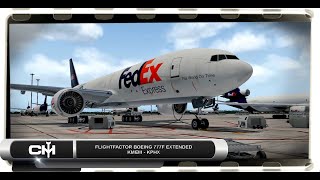 X Plane 11  FlightFactor Boeing 777 Freighter  LoaVCP S03 E03  KMEM To KPHX [upl. by Sallyanne440]