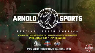 ARNOLD CLASSIC SOUTH AMERICA  DIA 03 OFICIAL [upl. by Rettig]