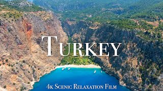 Turkey 4K  Scenic Relaxation Film With Calming Music [upl. by Enamart184]