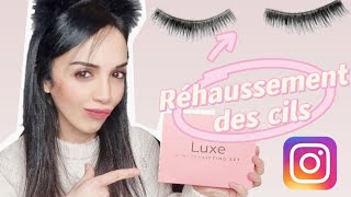 Comment avoir des cils longs et épais INSTANTANEMENT  je teste LUXE COSMETICS [upl. by Dlabihcra]