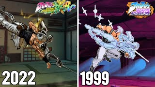 Polnareff in ASBR and HFTF Comparison [upl. by Eleonora]