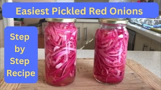 How to make Pickled Red Onions [upl. by Nylesoj794]