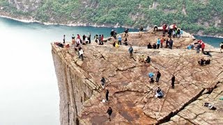 PREIKESTOLEN  Pulpit Rock  Norway Fjords  STAVANGER  El Púlpito Noruega fiordos [upl. by Aicrop]