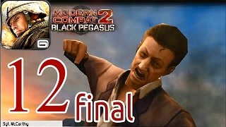 Modern Combat 2 Black Pegasus Walkthrough  iPhone Gameplay Part 12 Shanty Town Final Mission [upl. by Entirb]