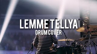 Lemme tellya  Planetboom  Drum cover  Jono Evans [upl. by Attenoj]